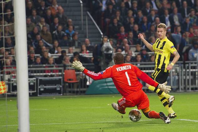 Fussball, Champions League, Ajax Amsterdam - Borussia Dortmund