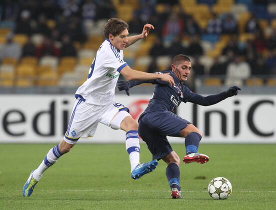 Fussball, Champions League, Dinamo Kiev - Paris Saint Germain