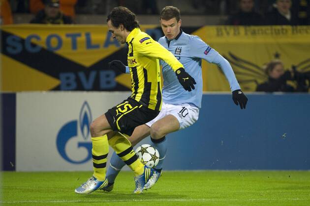 Fussball, Champions League, Borussia Dortmund - Manchester City