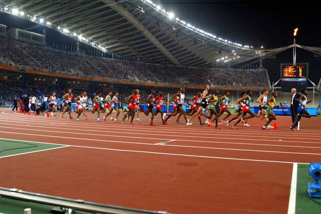 Olympics 2004 - Athletics, Kenenisa Bekele wins men's 10000m