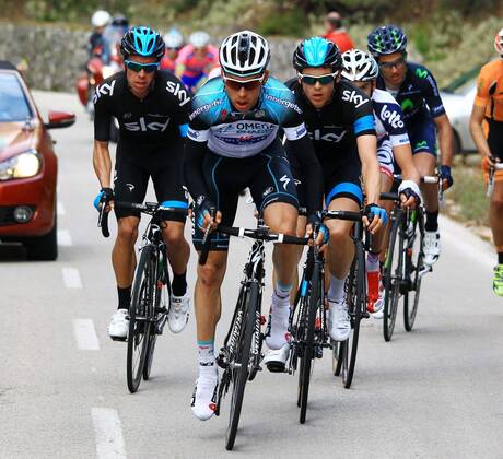 Cycling, Mallorca Challenge, Alejandro Valverde takes stage win
