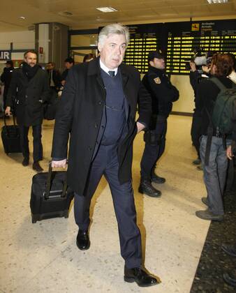 Fussball, Champions League, Ankunft von Paris St. Germain in Valencia