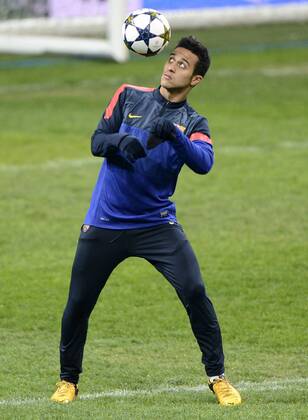 Fussball, Champions League, Training FC Barcelona