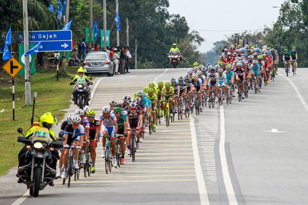 Cycling, 2nd stage Tour de Langkawi
