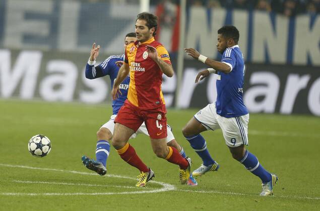 Fussball, Champions League, FC Schalke 04 - Galatasaray Istanbul