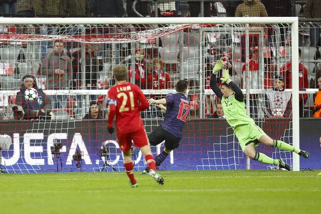 Fussball, Champions League, Bayern Muenchen - FC Arsenal