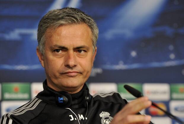 Fussball, Champions League, Pressekonferenz Real Madrid mit Jose Mourinho