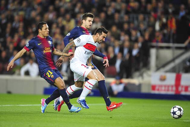 Fussball, Champions League, FC Barcelona - Paris St Germain