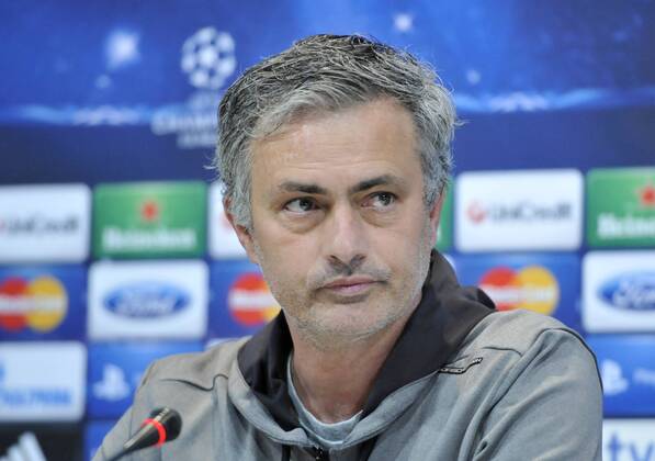 Fussball, Champions League, Mourinho Pressekonferenz