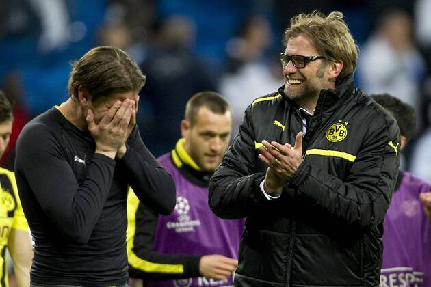 Fussball, Borussia Dortmund zieht ins Champions League Finale ein