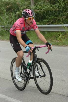 Cycling, Giro d Italia, stage 3, Luca Paolini with stage win into the pink jersey