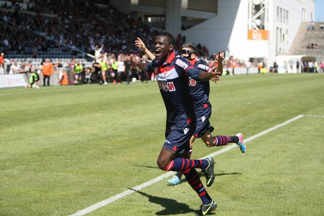 Football, France, AS Monaco celebrate promotion to Ligue 1