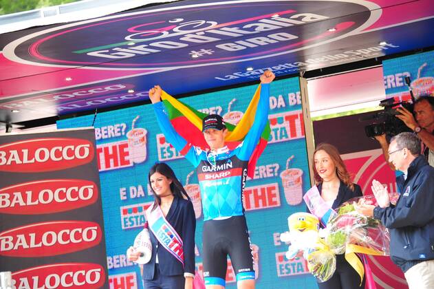 Cycling, Giro d Italia, Stage win for Navardauskas Ramunas