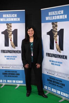Football, Ladies, Photocall for the cinema premiere of 11 Girlfriends