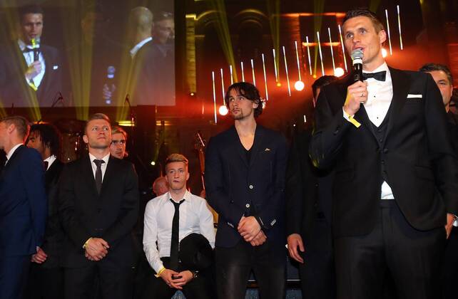 Fussball, Champions League Finale, Party und Bankett von Borussia Dortmund