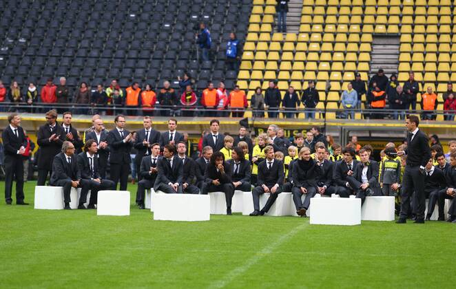 Fussball, Champions League Finale, Empfang von Finalist Borussia Dortmund in Dortmund