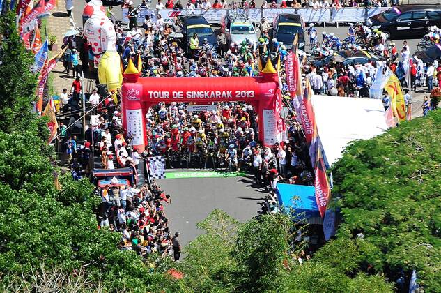 Cycling, Tour de Singkarak 2013, 1st stage