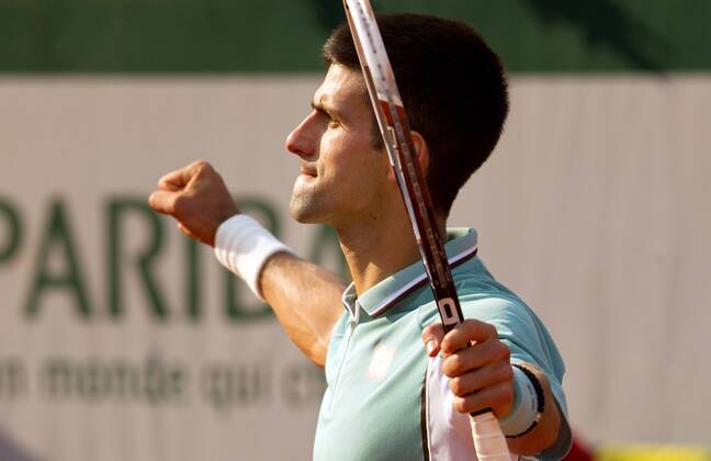 Tennis, French Open, Novak Djokovic besiegt Tommy Haas