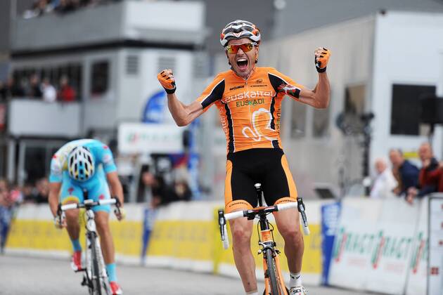 Cycling, Criterium du Dauphine, Samuel Sanchez wins stage 7