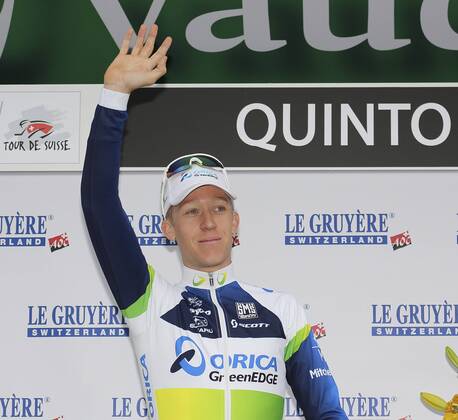 Cycling, Tour de Suisse, Cameron Meyer wins 1st stage