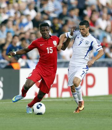 Football, U21 European Championship, Israel - England
