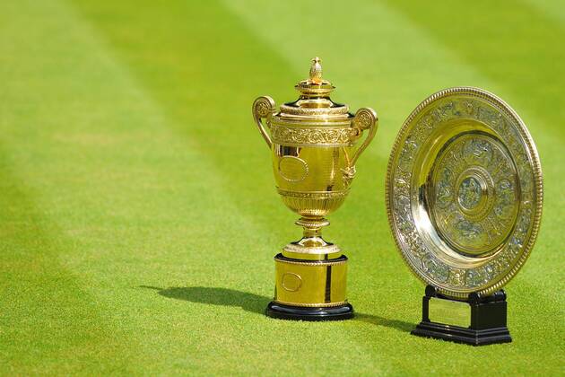 Tennis, Wimbledon, Praesentation der Trophaeen