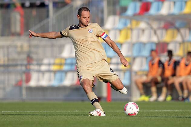 Fussball, Josip Simunic spielt mit Dinamo Zagreb in der Champions League Quali