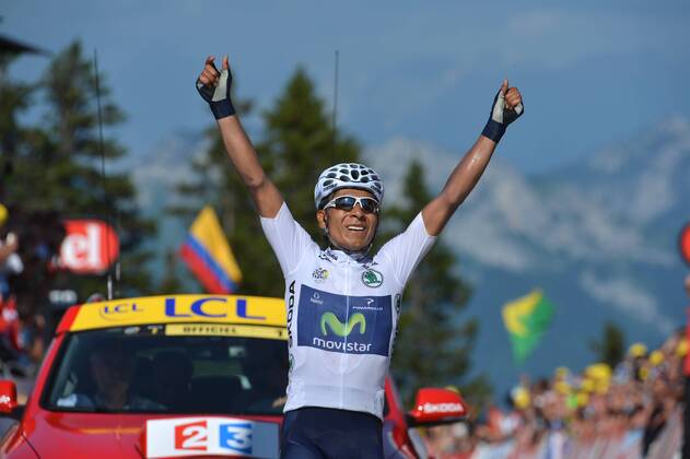 Cycling, Tour de France, Nairo Quintana wins 20th stage