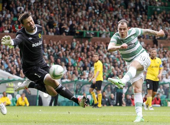 Fussball, Champions League Quali, Celtic Glasgow - IF Elsborg