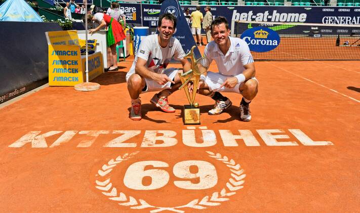 Tennis, ATP Tour in Kitzbuehel, Kas und Emmrich gewinnen Doppel