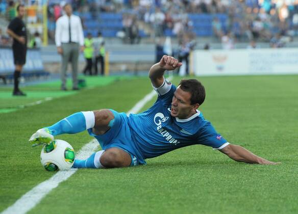Fussball, Champions League Quali, Zenit St. Petersburg - FC Nordsjaelland