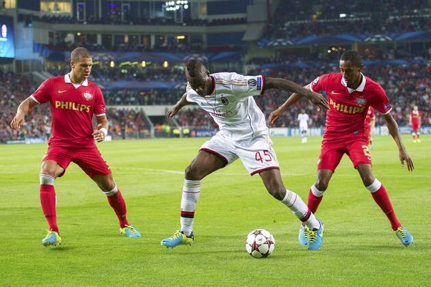 Fussball, Champions League Quali, PSV Eindhoven - AC Milan