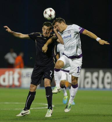 Fussball, Champions League Quali, Dinamo Zagreb - Austria Wien