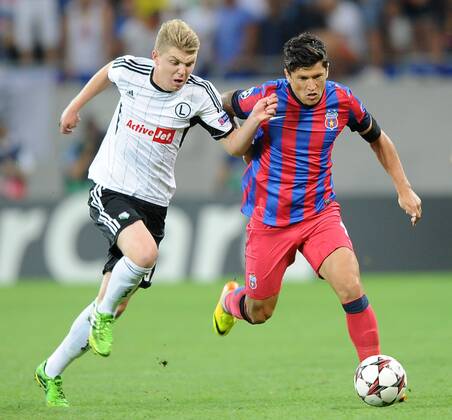 Fussball, Champions League Quali, Steaua Bukarest - Legia Warschau