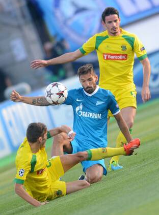 Fussball, Champions League Quali, Zenit St. Petersburg - FC Pacos de Ferreira