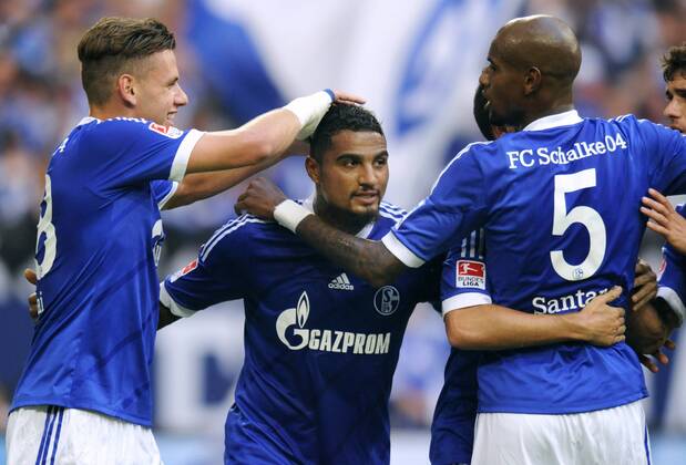 Football, 1. BL, Strong debut of Kevin Prince Boateng