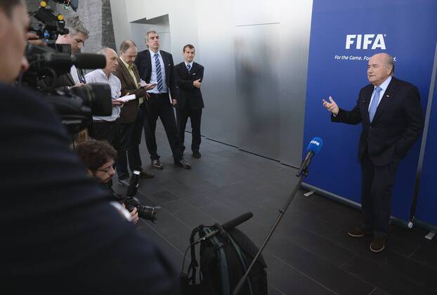 Football, Sepp Blatter on Israel-Palestine Task Force Establishment