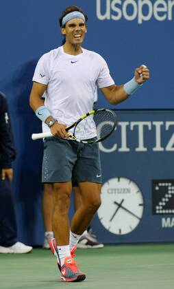 Tennis, US Open, Halbfinale, Herren, Rafael Nadal gewinnt gegen Richard Gasquet