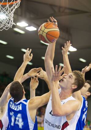 Basketball, European Championship, Germany - Israel