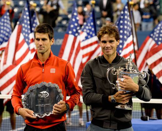 Tennis, US Open, Finale, Herren, Rafael Nadal siegt gegen Novak Djokovic