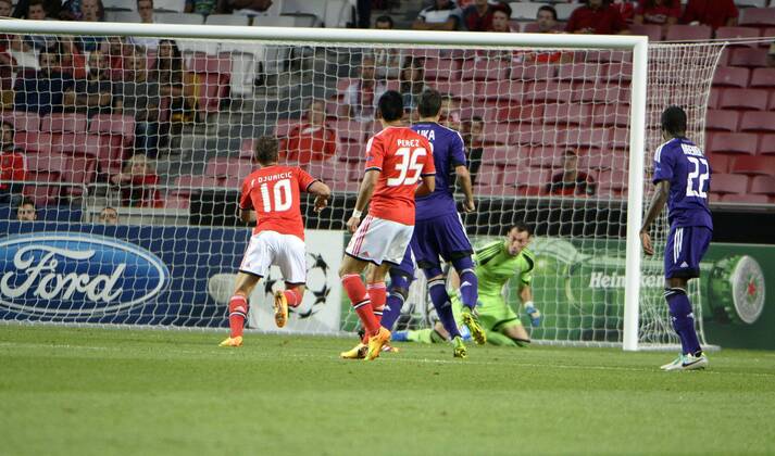 Fussball, Champions League, Benfica Lissabon - RSC Anderlecht
