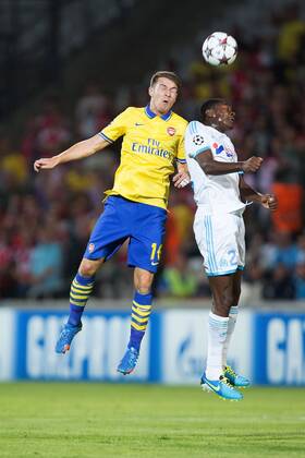 Fussball, Champions League, Olympique Marseille - FC Arsenal