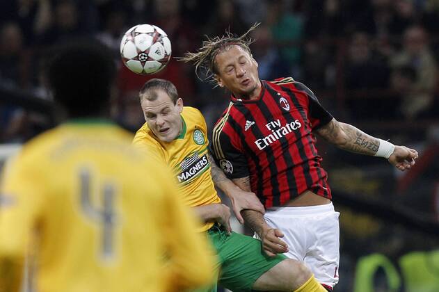 Fussball, Champions League, AC Mailand - Celtic Glasgow