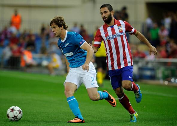 Fussball, Champions League, Atletico Madrid - Zenit St. Petersburg