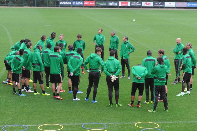 Fussball, Champions League, Training AC Mailand