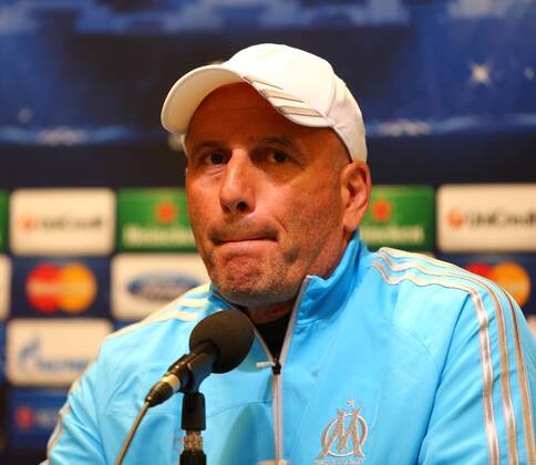 Fussball, Champions League, PK Olympique Marseille