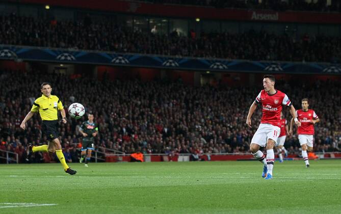 Fussball, Champions League, Arsenal London - SSC Neapel