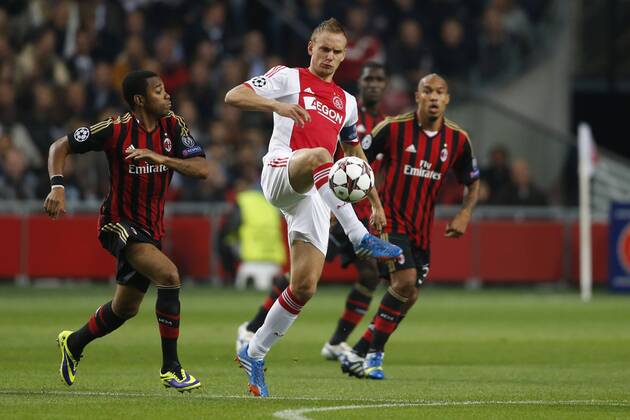 Fussball, Champions League, Ajax Amsterdam - AC Mailand