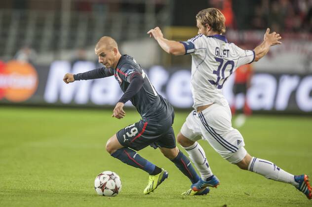 Fussball, Champions League, RSC Anderlecht - Olympiakos Piraeus