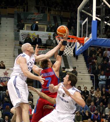 Basketball, Euro League, ZSKA Moscow - Real Madrid 89:73